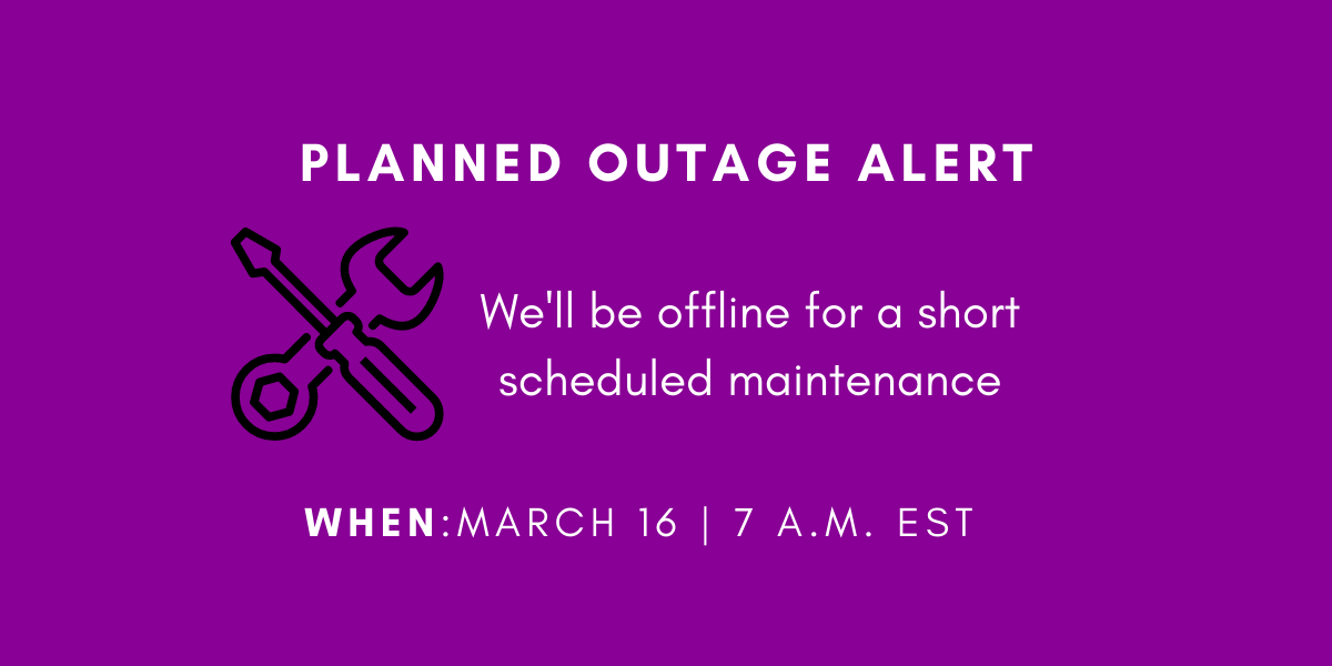 Planned Outage Alert